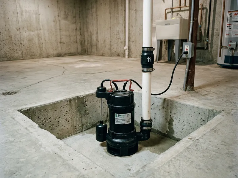 Sump Pump Installation Plumber in Neenah, WI